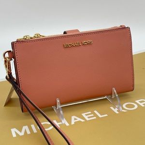 Michael Kors Large Double Zip Wallet Wristlet